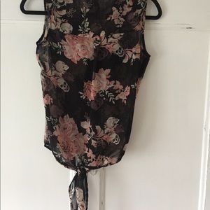 Fun & Flirt Tops - FUN & FLIRT Sheer Skull Blouse Fun & Flirt Tops - FUN & FLIRT Sheer Skull Blouse
